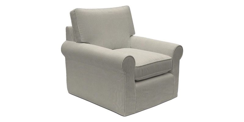Bignor Chair in Two Tone Plain Biscuit