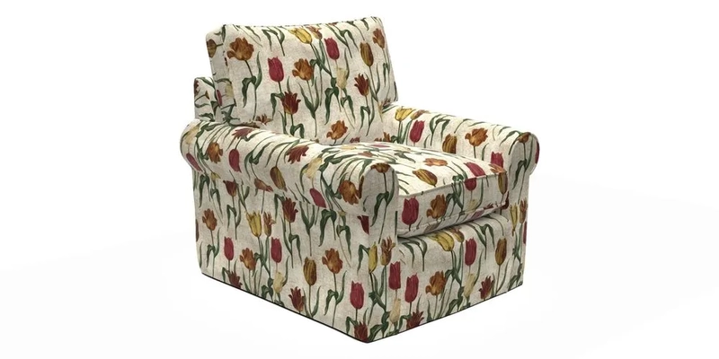 Bignor Chair in Two Tone Plain Biscuit