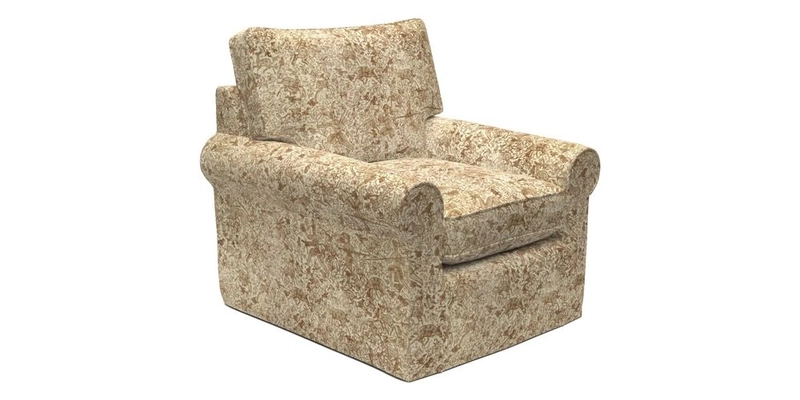 Bignor Chair in Two Tone Plain Biscuit