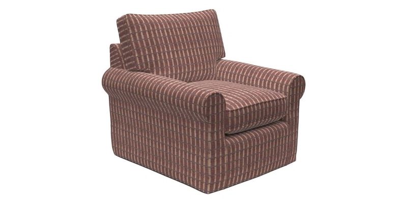 Bignor Chair in Two Tone Plain Biscuit