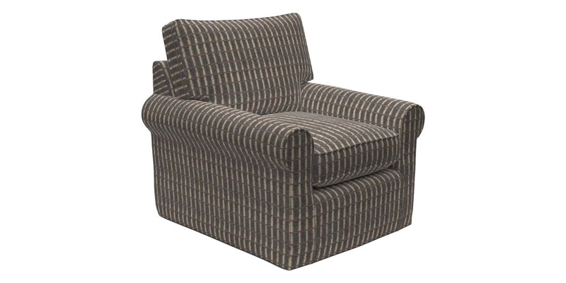 Bignor Chair in Two Tone Plain Biscuit