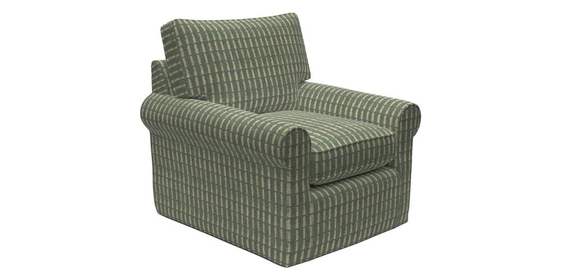 Bignor Chair in Two Tone Plain Biscuit