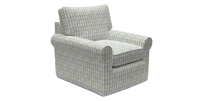 Bignor Chair in Two Tone Plain Biscuit