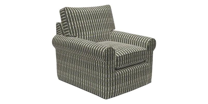 Bignor Chair in Two Tone Plain Biscuit. Loose cover option available