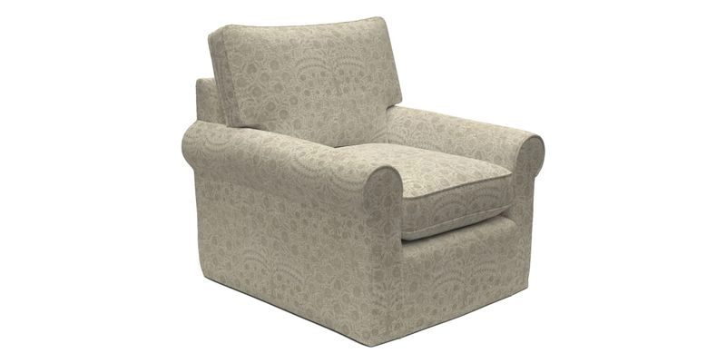 Bignor Chair in Two Tone Plain Biscuit