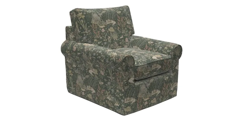 Bignor Chair in Two Tone Plain Biscuit