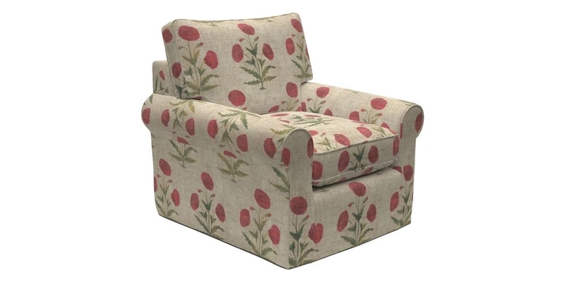 Bignor Chair in Two Tone Plain Biscuit