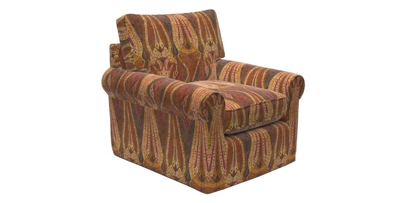 Bignor Chair in Two Tone Plain Biscuit