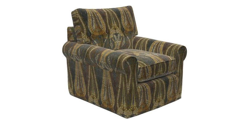 Bignor Chair in Two Tone Plain Biscuit