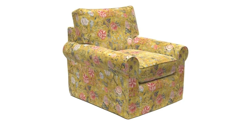 Bignor Chair in Two Tone Plain Biscuit