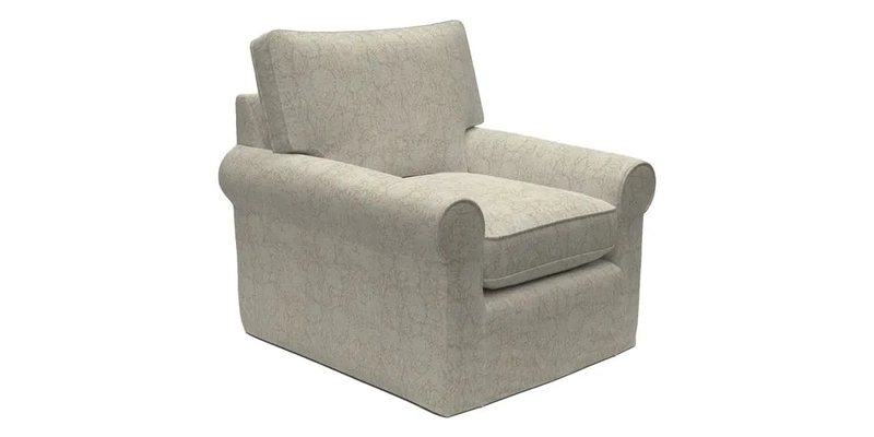 Bignor Chair in Two Tone Plain Biscuit