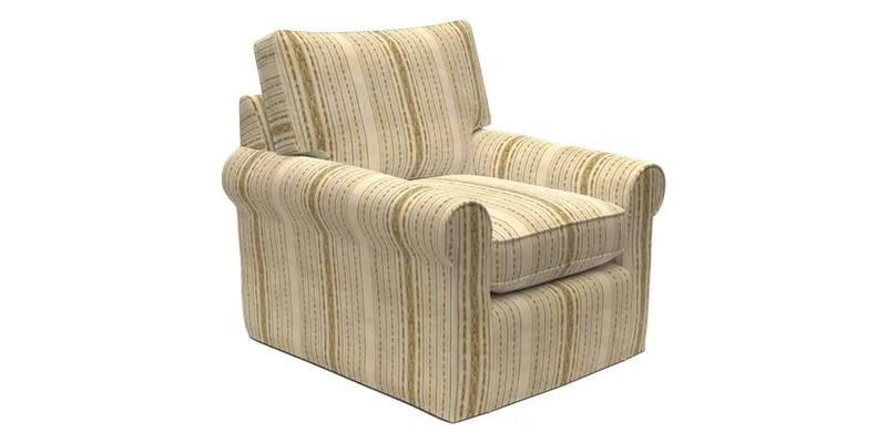 Bignor Chair in Two Tone Plain Biscuit