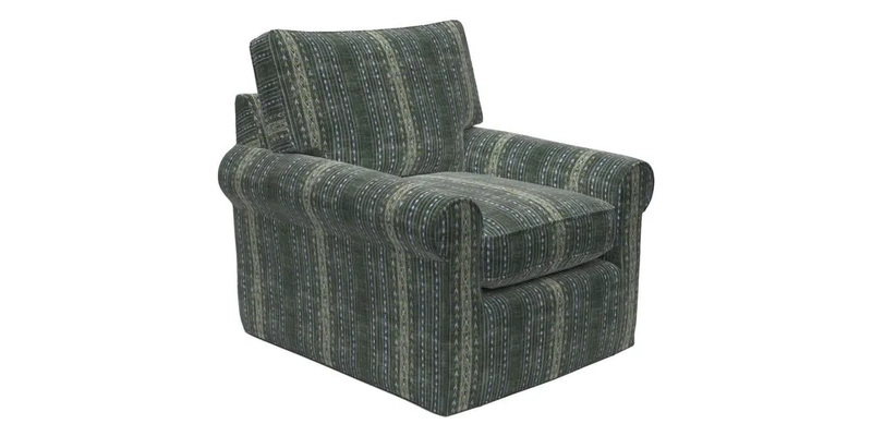 Bignor Chair in Two Tone Plain Biscuit. Loose cover option available