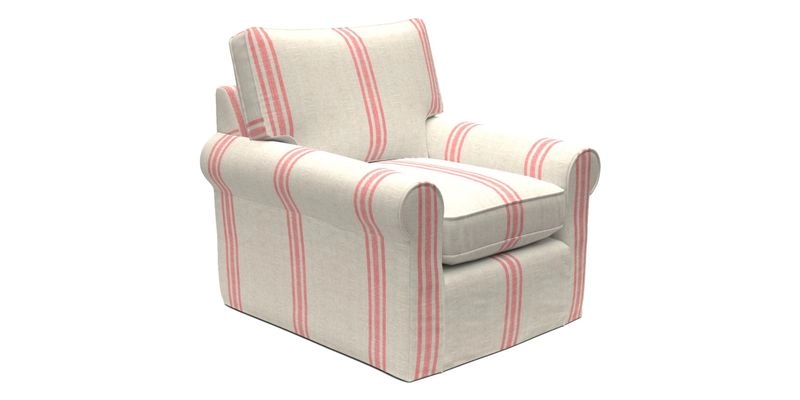 Bignor Chair in Two Tone Plain Biscuit