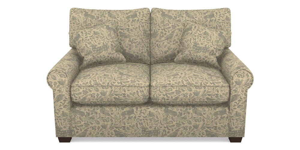 Product photograph of Bignor 2 Seater Sofa In V A Drawn From Nature - Bird And Rabbit - Duck Egg from Sofas and Stuff Limited