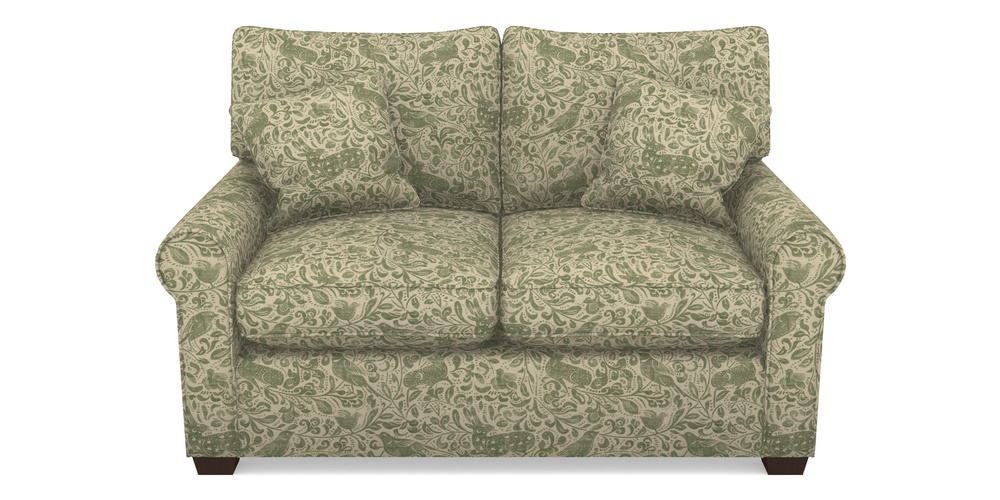 Product photograph of Bignor 2 Seater Sofa In V A Drawn From Nature - Bird And Rabbit - Light Green from Sofas and Stuff Limited