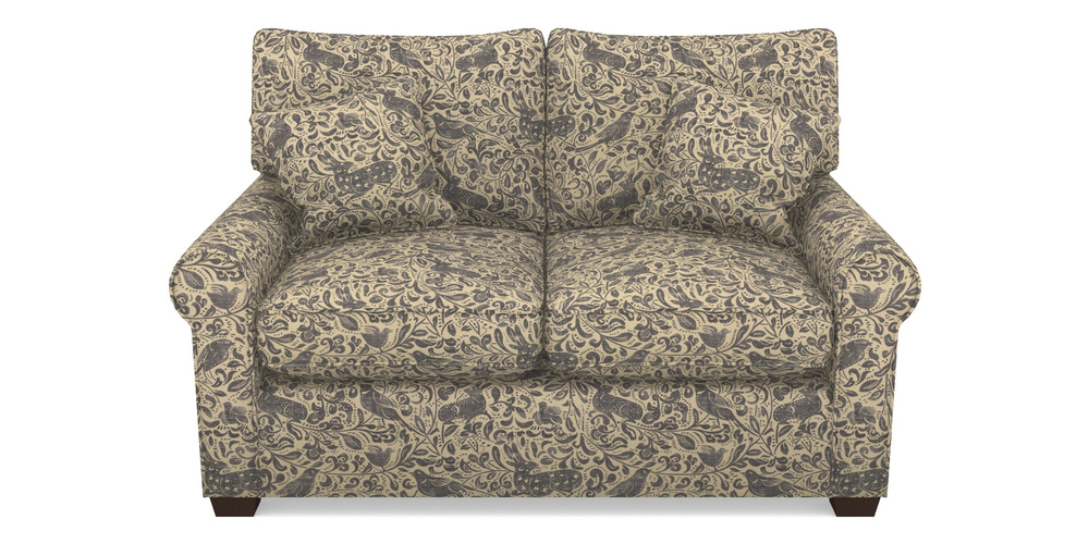 Product photograph of Bignor 2 Seater Sofa In V A Drawn From Nature - Bird And Rabbit - Navy from Sofas and Stuff Limited