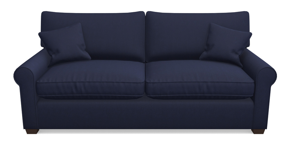 Product photograph of Bignor 3 Seater Sofa In Clever Tough And Eco Velvet - Indigo from Sofas and Stuff Limited