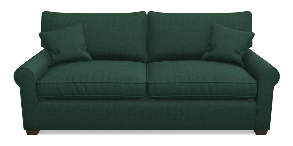 Product photograph of Bignor 3 Seater Sofa In Clever Tough And Eco Velvet - Pine from Sofas and Stuff Limited