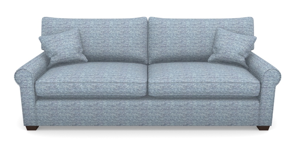 Product photograph of Bignor 4 Seater Sofa In Aqua Clean Oban - Denim from Sofas and Stuff Limited