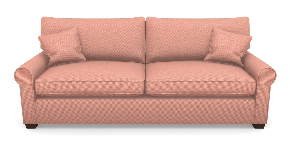 Product photograph of Bignor 4 Seater Sofa In Basket Weave - Peony from Sofas and Stuff Limited