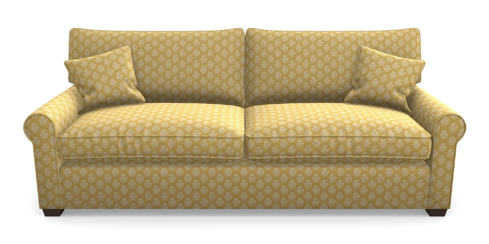 Product photograph of Bignor 4 Seater Sofa In Cloth 21 - Coral 1 - Canary from Sofas and Stuff Limited