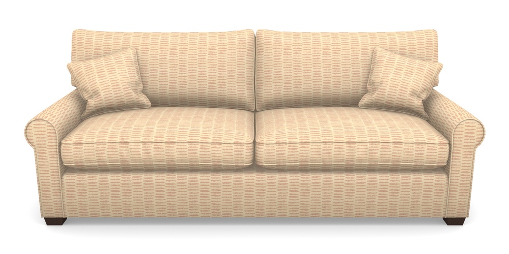 Product photograph of Bignor 4 Seater Sofa In Cloth 18 - Daub - Flamingo from Sofas and Stuff Limited