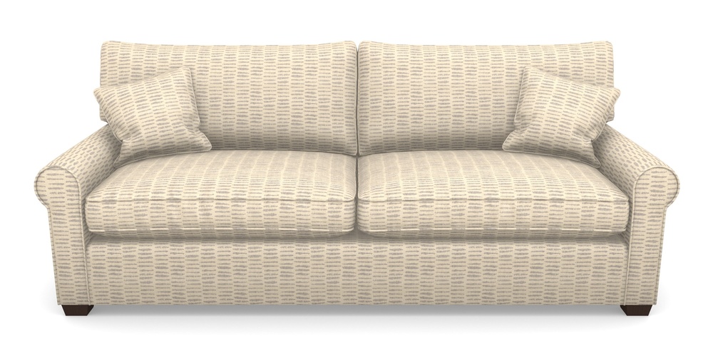 Product photograph of Bignor 4 Seater Sofa In Cloth 18 - Daub - Lavender from Sofas and Stuff Limited