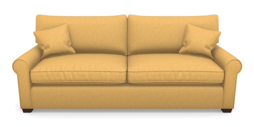 Product photograph of Bignor 4 Seater Sofa In Clever Cotton Mix - Mustard from Sofas and Stuff Limited