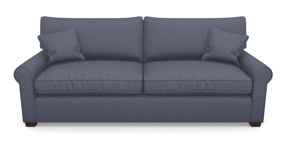 Product photograph of Bignor 4 Seater Sofa In Clever Cotton Mix - Oxford Blue from Sofas and Stuff Limited