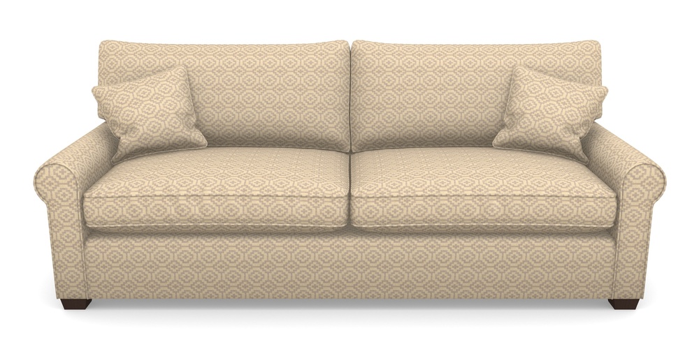 Product photograph of Bignor 4 Seater Sofa In Cloth 18 - Tile - Berry from Sofas and Stuff Limited