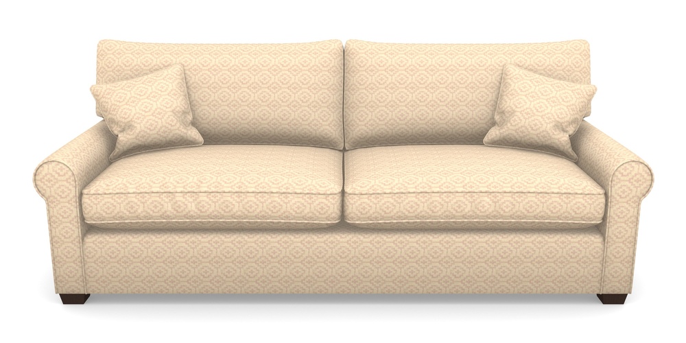 Product photograph of Bignor 4 Seater Sofa In Cloth 18 - Tile - Rose from Sofas and Stuff Limited