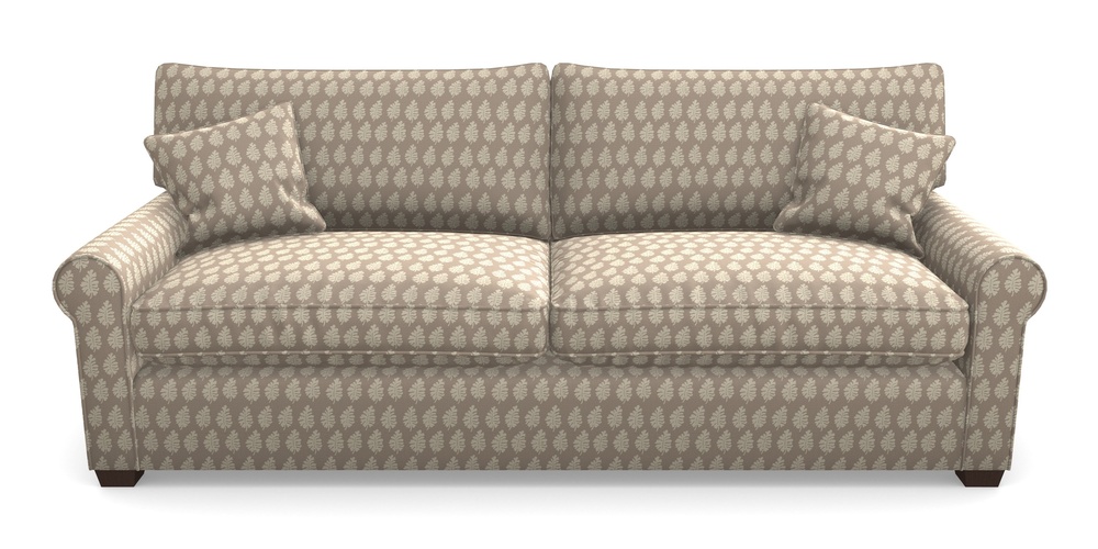 Product photograph of Bignor 4 Seater Sofa In Cloth 21 - Oak Leaf - Beech from Sofas and Stuff Limited