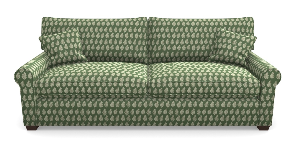 Product photograph of Bignor 4 Seater Sofa In Cloth 21 - Oak Leaf - Forest from Sofas and Stuff Limited