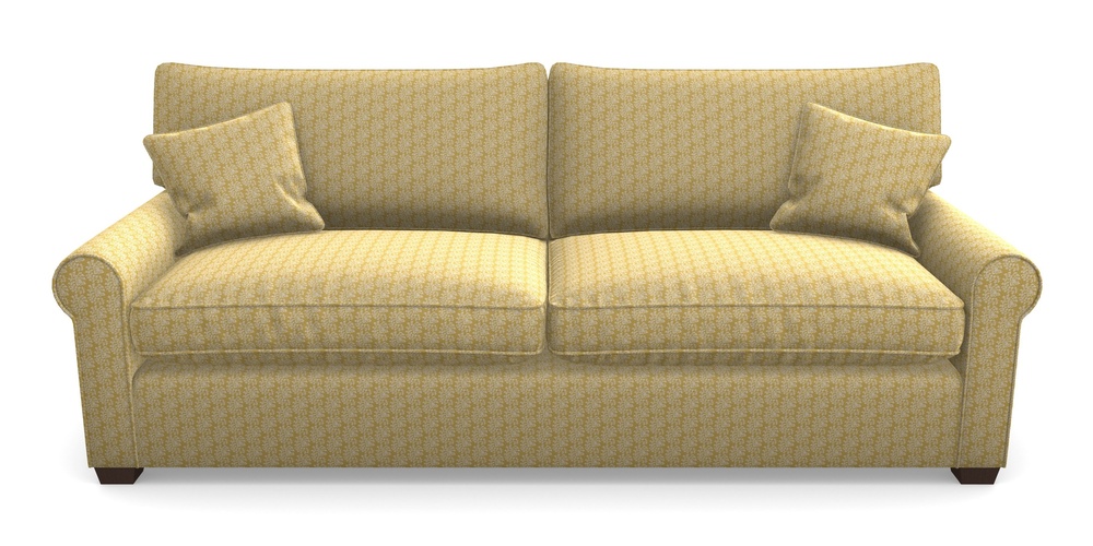 Product photograph of Bignor 4 Seater Sofa In Cloth 21 - Spring Twig - Canary from Sofas and Stuff Limited