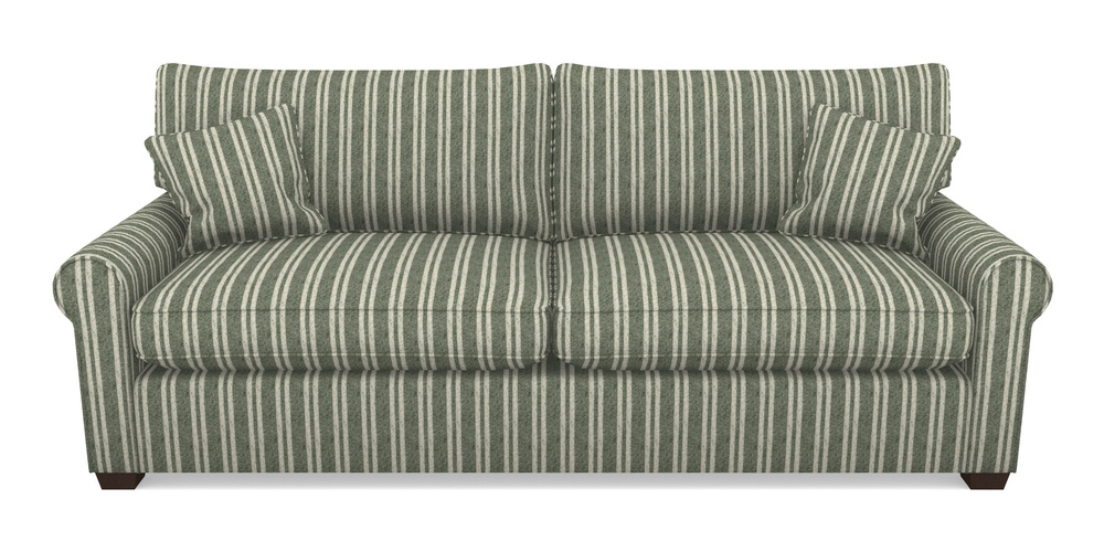 Product photograph of Bignor 4 Seater Sofa In Cloth 22 - Barcode - Courgette from Sofas and Stuff Limited