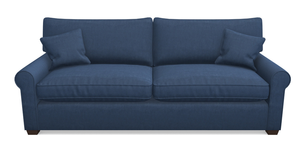 Product photograph of Bignor 4 Seater Sofa In Clever Tough And Eco Velvet - Agean from Sofas and Stuff Limited