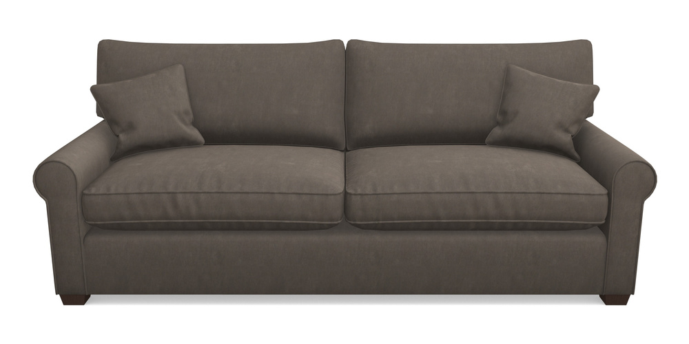 Product photograph of Bignor 4 Seater Sofa In Clever Tough And Eco Velvet - Chrome from Sofas and Stuff Limited