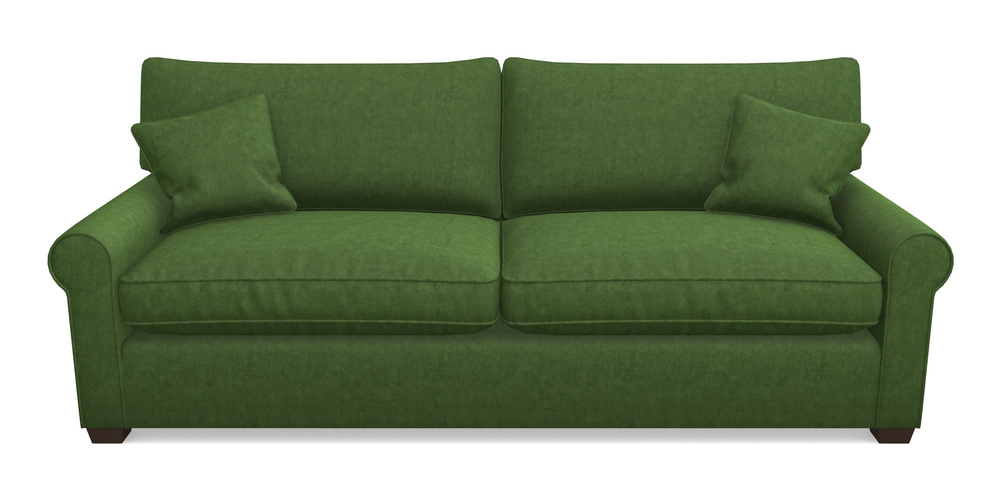 Product photograph of Bignor 4 Seater Sofa In Clever Tough And Eco Velvet - Shamrock from Sofas and Stuff Limited