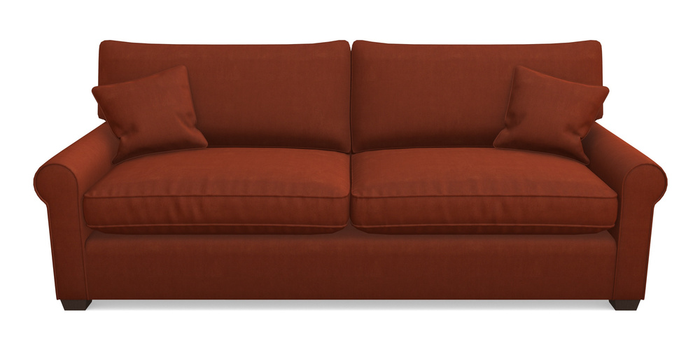 Product photograph of Bignor 4 Seater Sofa In Clever Tough And Eco Velvet - Tawny from Sofas and Stuff Limited