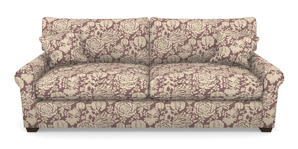 Product photograph of Bignor 4 Seater Sofa In V A Brompton Collection - Flowering Kale - Cacao from Sofas and Stuff Limited