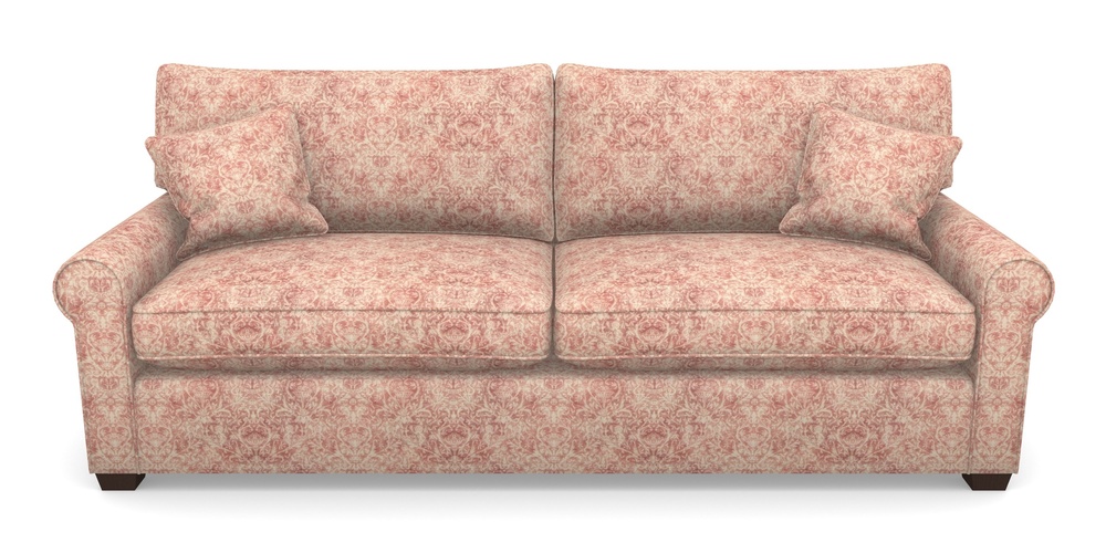 Product photograph of Bignor 4 Seater Sofa In Grace Linen - Brick from Sofas and Stuff Limited