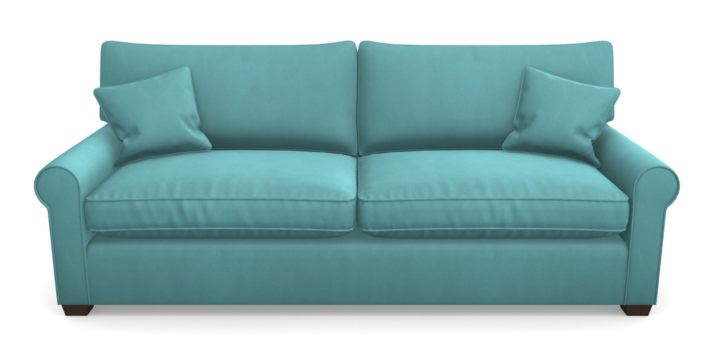 Product photograph of Bignor 4 Seater Sofa In House Clever Velvet - Duck Egg from Sofas and Stuff Limited