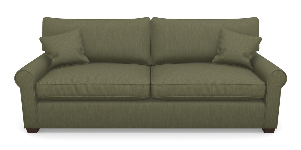 Product photograph of Bignor 4 Seater Sofa In Herringbone - Army from Sofas and Stuff Limited