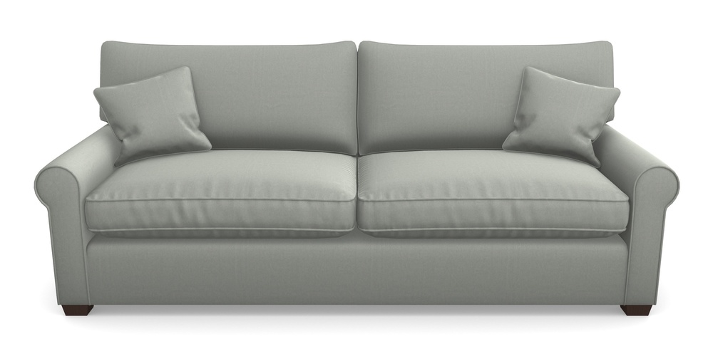 Product photograph of Bignor 4 Seater Sofa In House Velvet - Elephant from Sofas and Stuff Limited