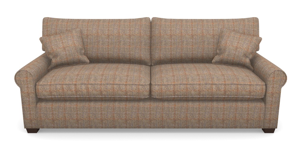 Product photograph of Bignor 4 Seater Sofa In Harris Tweed House - Harris Tweed House Bracken Herringbone from Sofas and Stuff Limited