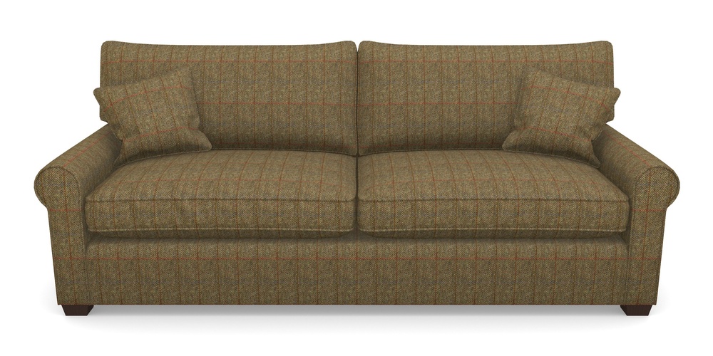 Product photograph of Bignor 4 Seater Sofa In Harris Tweed House - Harris Tweed House Green from Sofas and Stuff Limited