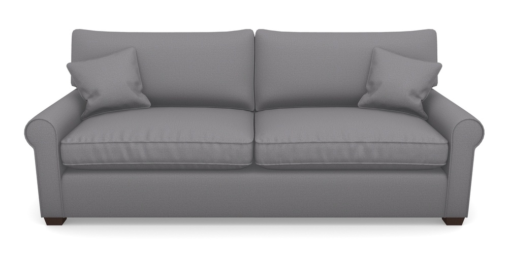 Product photograph of Bignor 4 Seater Sofa In Plain Linen Cotton - Thor from Sofas and Stuff Limited