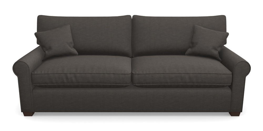Product photograph of Bignor 4 Seater Sofa In Super Soft Velvet - Mocha from Sofas and Stuff Limited