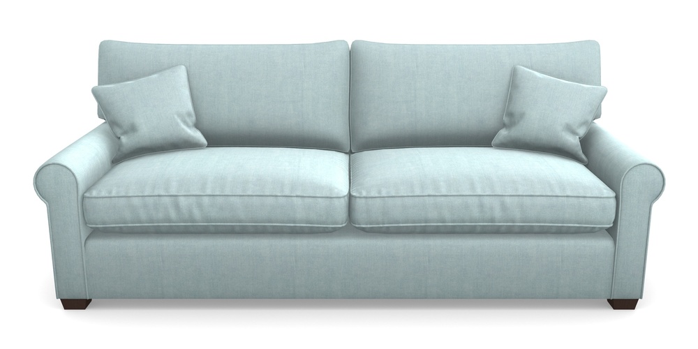Product photograph of Bignor 4 Seater Sofa In Super Soft Velvet - Sky from Sofas and Stuff Limited